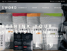 Tablet Screenshot of drinksword.com